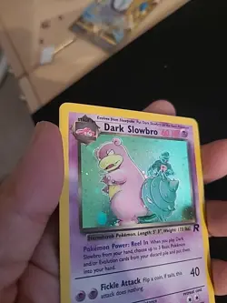 Dark Slowbro - 12/82 - Pokemon Team Rocket Unlimited Holo Rare Card WOTC NM/LP - Image 3