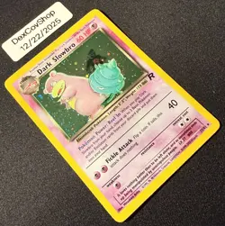 Dark Slowbro - 12/82 Team Rocket Unlimited Holo Rare Pokemon - Excellent Cond - Image 3