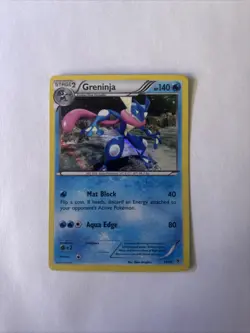 Greninja Starter Set Holo Rare Card 14/39 XY Kalos LP Pokemon TCG 2013 - Image 1
