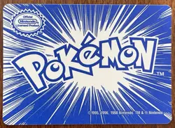 1998 Pokemon Official Nintendo Promo Card #25 Pikachu Near Mint - Image 2