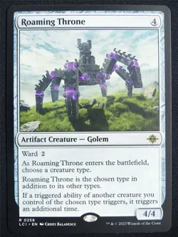 Roaming Throne - LCI - Mtg Card #20U - Image 1