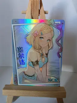 Princess Zelda Legend of Zelda | NS-2M13 SCR-03 | Goddess Story Waifu Card - Image 1
