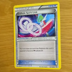 GALLADE SPIRIT LINK 83/108 POKEMON CARD (XY ROARING SKIES SET) - Image 4