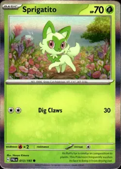 Sprigatito - (Summer 2023 Collector Chest) Holo Common Miscellaneous Cards & Pro - Image 1