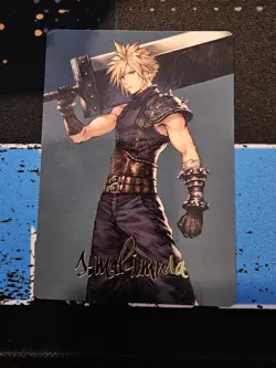 Cloud, Ex-SOLDIER 50/53 Gold Stamped Signature MTG Final Fantasy Art Series 7 - Image 1