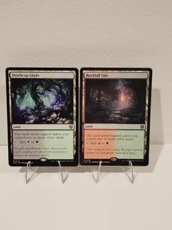 Deathcap Glade & Rockfall Vale Innistrad Land Set Of 2 NM/M MTG - Image 1