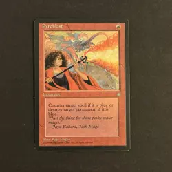 *** Pyroblast Ice Age *** NM+ NEVER PLAYED MtG Magic 1995 VINTAGE FAST SHIPPING - Image 1