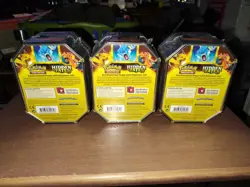 Lot Of 3 Pokemon Hidden Fates Tins Art Set - Charizard Raichu Gyarados GX - New - Image 2