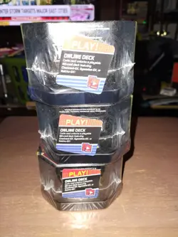 Lot Of 3 Pokemon Hidden Fates Tins Art Set - Charizard Raichu Gyarados GX - New - Image 4