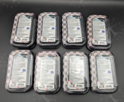 BRAND NEW Pokemon Mini Tin Display Black Bolt and White Flare Collection, 8 Tins - Image 2