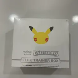 Pokemon TCG: 25th Anniversary Celebrations Elite Trainer Box (2021) 820650809439 - Image 1