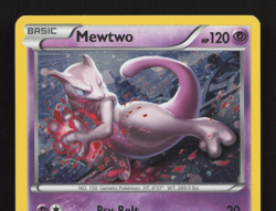 Pokemon TCG Mewtwo XY Black Star Promos XY101 Holo Promo - Image 3
