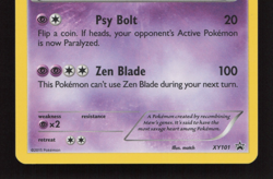Pokemon TCG Mewtwo XY Black Star Promos XY101 Holo Promo - Image 4