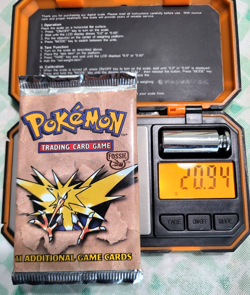 Pokemon Fossil Booster Pack - Zapdos - Sealed - - Image 1