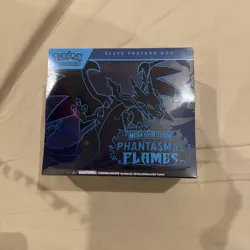 Pokemon TCG Mega Evolution Phantasmal Flames Elite Trainer Box ETB New & Sealed - Image 1