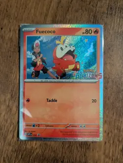 Pokemon tcg fuecoco horizons black star promo 192 SEALED - Image 1