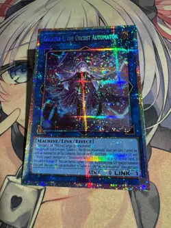 Yugioh Asian English CR09-AE094 Galatea-I, the Orcust Automation Starlight rare - Image 4