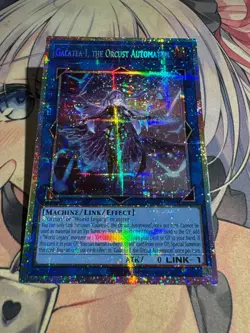 Yugioh Asian English CR09-AE094 Galatea-I, the Orcust Automation Starlight rare - Image 5