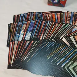Magic The Gathering Card Bundle 160 Uncommon/Common/Land Cards - Image 4