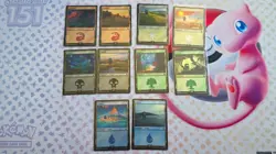 Magic The Gathering DR WHO basic land foil set, collection/ bundle 10x cards - Image 1
