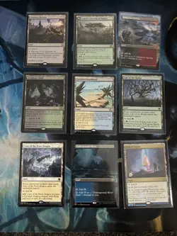 Magic The Gathering Rare Duel Land Bundle, Foils, Full Art, Promo 20 Cards List - Image 2