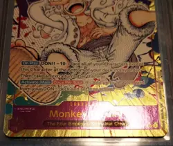 One Piece TCG OP05-119 Monkey D. Luffy Gear 5 Parallel SEC Alt Art English NM - Image 2