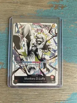 Monkey.D.Luffy (001) (Parallel) L Starter Deck EX: Gear 5 ST21-001 NM - Image 3