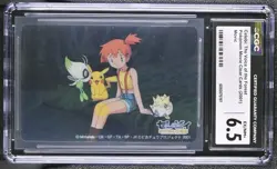 CGC 6.5 Misty Celebi: The Voice of the Forest Pokemon Movie Clear Cards (2001) - Image 1