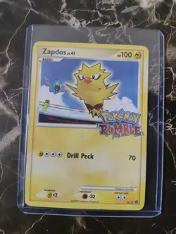 Pokemon Zapdos 8/16 Rumble Promo Regular Finish 100 HP Card 2009 - Image 1