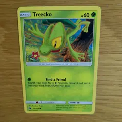 TREECKO 20/214 POKEMON CARD (LOST THUNDER SET) - Image 1