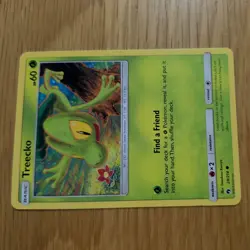 TREECKO 20/214 POKEMON CARD (LOST THUNDER SET) - Image 3