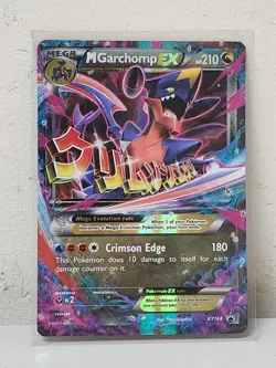 M Garchomp EX XY168 XY Holo POKEMON TRADING CARDS LP - Image 1