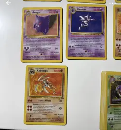 Lotto Set fossil Pokemon 38/62 Semi Completo 1 Edizione 1 Edition Card Carte - Image 4
