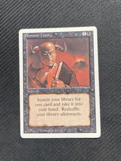 Magic the Gathering - Demonic Tutor - Revised Edition - Image 1