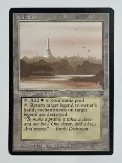 Karakas Legends LP Light Play MTG Magic The Gathering - Image 1