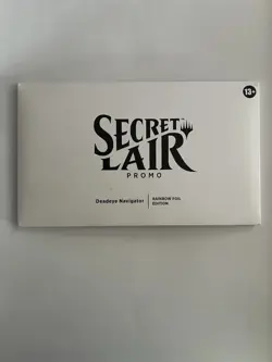 secret lair x SpongeBob SquarePants Deadeye Navigator rainbow foil edition - Image 1