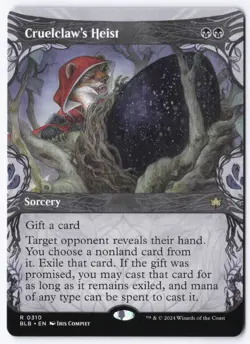 Cruelclaw's Heist (Showcase) R Bloomburrow 310 NM - Image 1