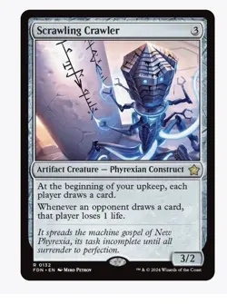Scrawling Crawler Foundations Foil - Image 1