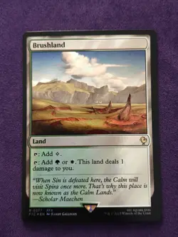Brushland Surge Foil - FIC 0377 NM - MTG Magic Final Fantasy - Image 1