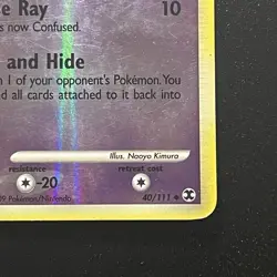 2009 Pokemon Platinum Rising Rivals Gengar GL Reverse Holo 40/111 - Image 5