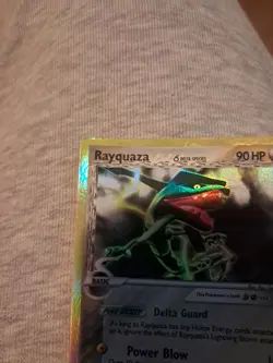 Carte Pokemon•Pokemon card Rayquaza HOLO RARE 13/113 Delta Species 2005 Vintage - Image 3