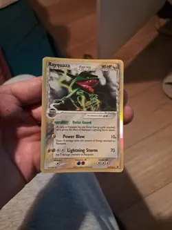 Carte Pokemon•Pokemon card Rayquaza HOLO RARE 13/113 Delta Species 2005 Vintage - Image 5