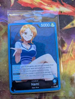 One Piece Promos Nami P-117 / Go All The Way To The Top!! OP13 Promo Sealed - Image 1