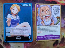 One Piece Promos Nami P-117 / Go All The Way To The Top!! OP13 Promo Sealed - Image 3
