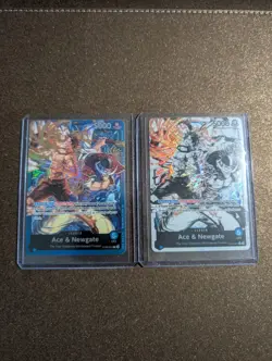 One Piece TCG Ace and Newgate Leader ST22-001 [Parallel] With Standard added. - Image 1