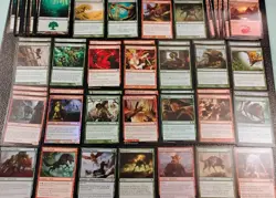 Raised by the Wolves 60 Card Mtg Deck Elf Wolf Moonmist - Image 2