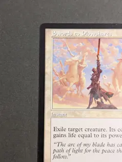 MTG Card - 1x Swords to Plowshares - Dominaria Remastered - NM - Retro Magic 275 - Image 5