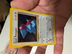Pokemon TCG Cool Porygon 15/53 WOTC Promo Holo Card - Image 2