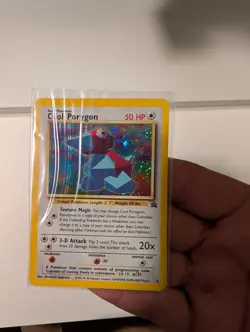 Pokemon TCG Cool Porygon 15/53 WOTC Promo Holo Card - Image 3