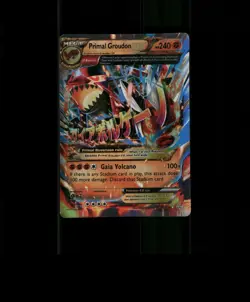 FAN-ART READ DESCRIPTION BELOW HOLO Groudon Card Groudon Pokemon Card p2 - Image 1
